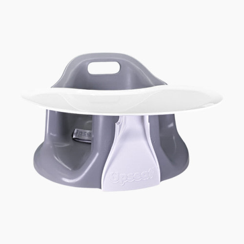 Baby Floor & Booster Seat with Tray - Grey
