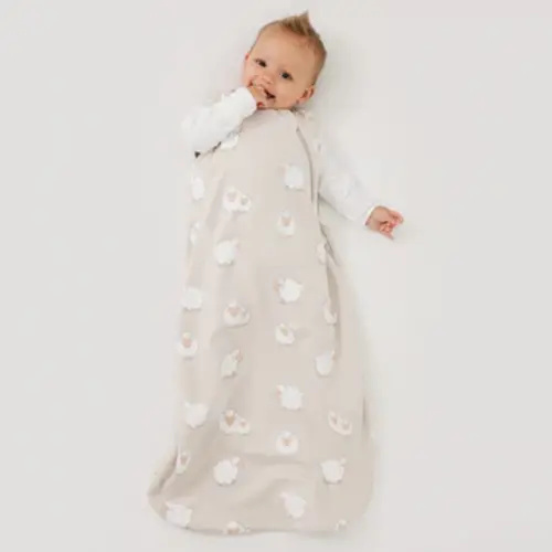 Woolino | 4 Season® Classic Baby Sleeping Bag 0-6M, Sheep