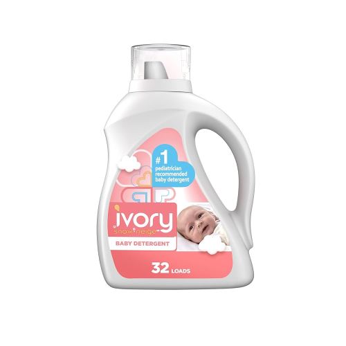 Ivory Snow Baby Liquid Laundry Detergent, Hypoallergic, 32 loads, 1.36L