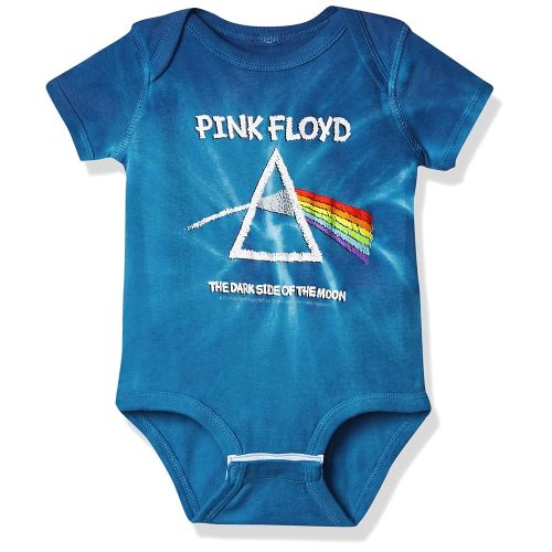 Liquid Blue baby-girls Pink Floyd Dark Side Chalk OnesieT-Shirt