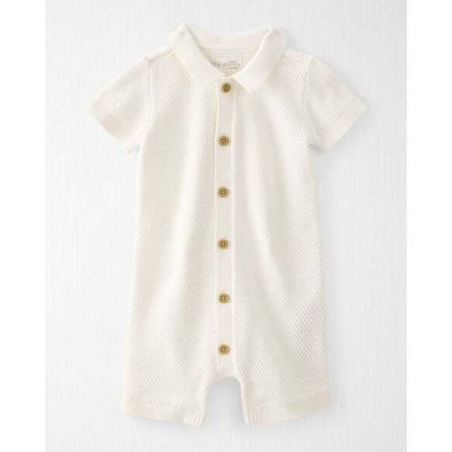 Baby Organic Cotton Sweater Knit Romper - Little Planet | Carter's