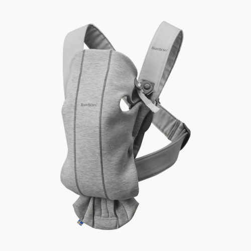 Babybjörn Baby Carrier Mini - Light Grey 3 D Jersey