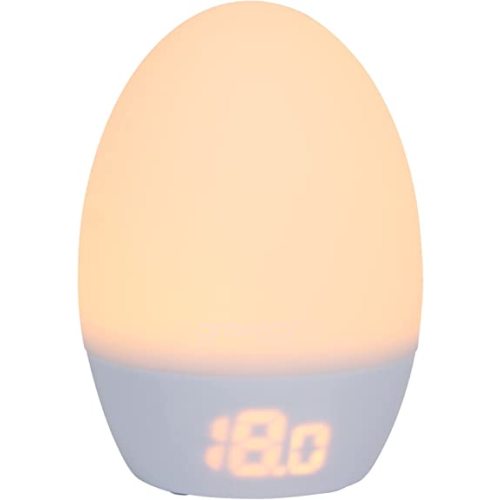 Tommee Tippee Groegg2 Digital Colour-Changing Nursery Thermometer and Nightlight, USB-Powered, Digital Temperature Display