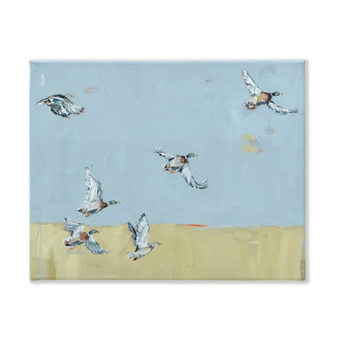 "Here We Go Again" on canvas
