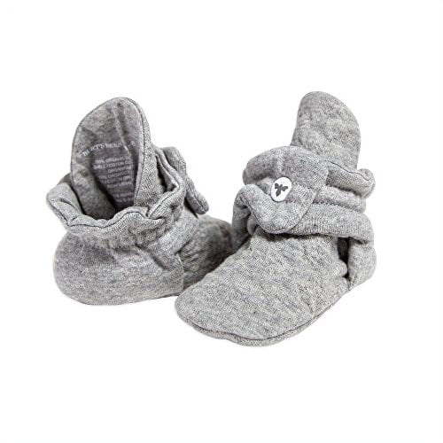 Burt's Bees Baby Organic Cotton Baby Booties, Sizes 0/3 Months-6/9 Months