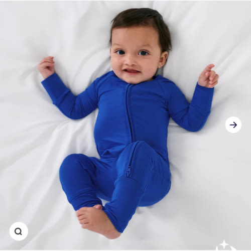 Electric Blue Zippy | Little Sleepies