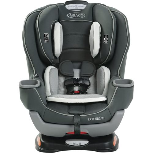 Graco Extend2Fit Convertible Car Seat, Carter