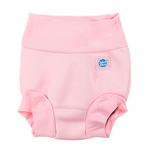 Splash About Happy Nappy Reusable Swim Diaper, Almond Blossom, 12-24 Months