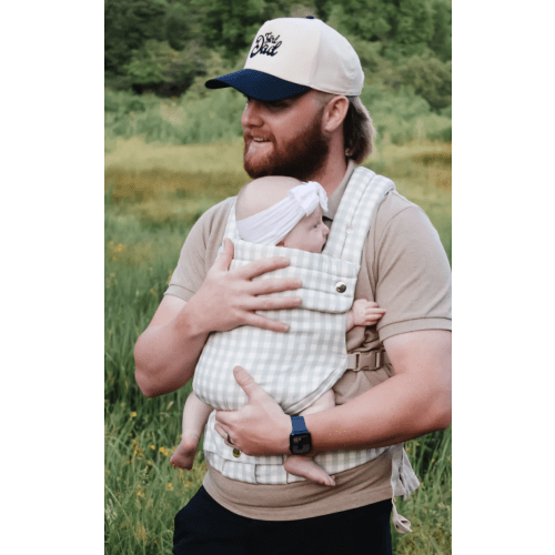Monroe x Coco Gingham - Cotton Baby Carrier (7-35 lbs)