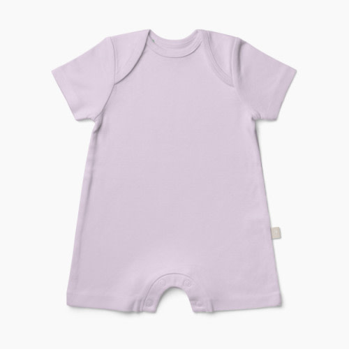Goumi Kids x Babylist Baby Tee Romper - Lilac, 0-3 M