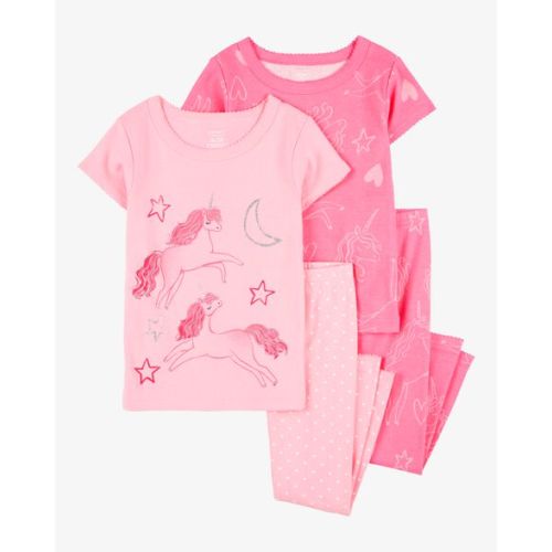 Toddler 4-Piece Unicorn Cotton Pajamas - Carter's | Carter's