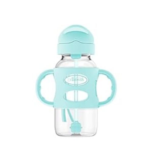 Dr. Brown's Milestones Wide-Neck Sippy Straw Bottle