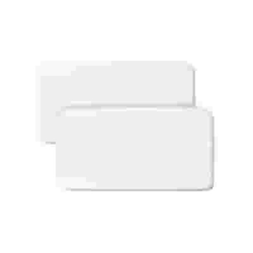 BreathableBaby All-in-One Fitted Sheet & Waterproof Cover for Bassinet Mattresses, 2-Pack, White