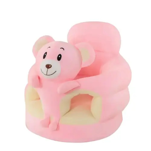 Baby Seat Sit up Chair Cartoon Animals Plush Sofa Chair Toddler Baby Learn to Sit up Sofa Play Durable Thickened Cartoon Design Sofa Seat for Newborns (8)