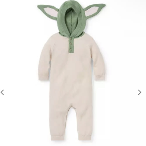Baby Fluffy Bunny Heather STAR WARS Baby Grogu One-Piece by Janie and Jack