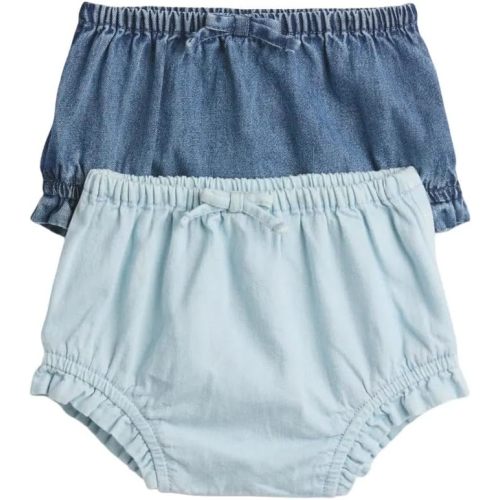 GAP Baby My First Denim Bloomer 2-pack