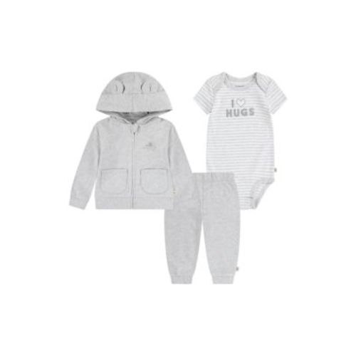 Baby Boys 3 Piece Bodysuit Set