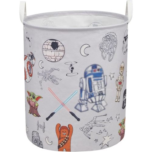 Room Nursery Decor,Baby Laundry Large Hamper Foldable With Waterproof Pe Coating,Dirty Clothes Basket Featuring The Child,Bedroom,Bathroom Set,Toy Bin,Boys and Girls Birthday Gifts (round)
