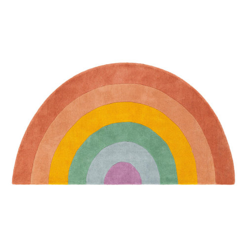 Unique Loom Rainbow Playtime Kids Wool Rug | Wayfair