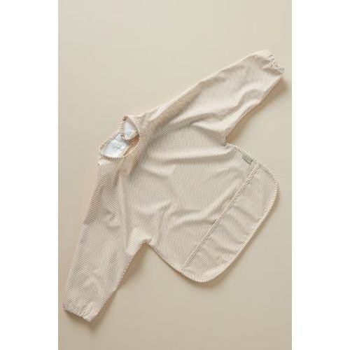 Sleeved Bib - Blue or Camel
