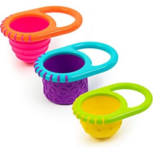 Sassy Flex & Fill Cups 3Piece Bath Toys
