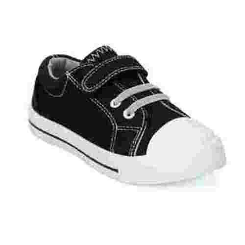Kushyshoo Kid Canvas Shoes Black Casual Children Sneaker Size 6 Toddler Boys