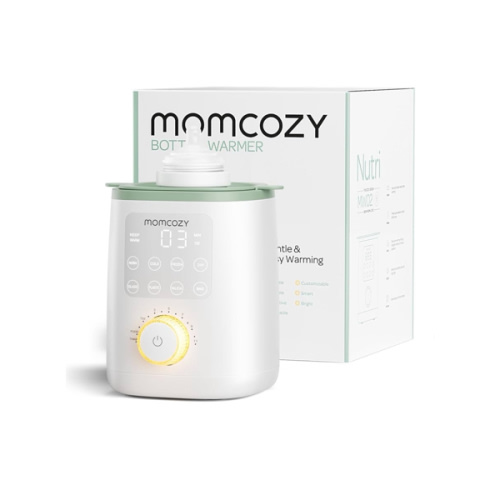 Momcozy Retain Nutrients Bottle Warmer, 9-in-1 Baby Bottle Warmer with Night Light, Accurate Temperature to Preserve Fullest Nutrients in Breast Milk, Bottle Warmers for All Bottles