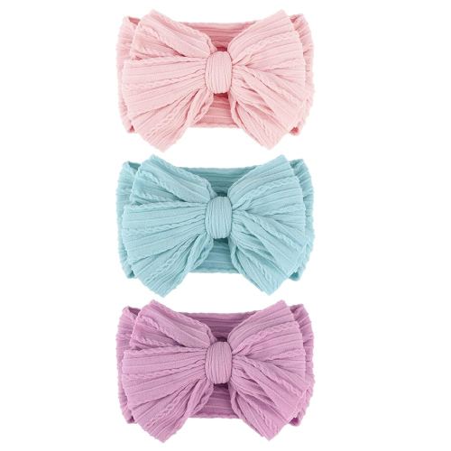 Baby Bows Headbands Nylon Baby Girl Headbands Soft Handmade Hairbands Toddler Hair Accessories for Girls Baby Newborn Infant Kids