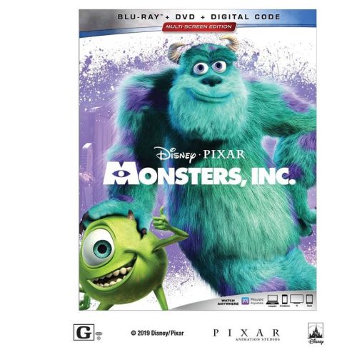 Monsters, Inc. (blu-ray + Dvd + Digital)