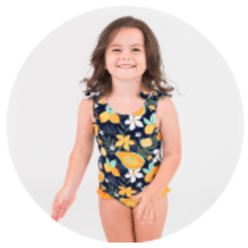 Tie Shoulder One Piece | RuffleButts & RuggedButts
