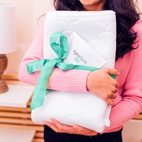 Newton Baby Waterproof Crib Mattress Pad | Ultra-Breathable Quilted Layer for Comfort & Universal Fitted Skirt for Secure Fit | Machine Washable | Crib Mattress Protector Pad Waterproof, 1 Pack