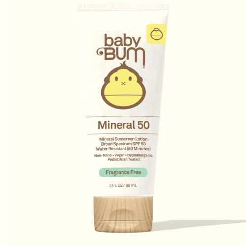 Baby Bum Mineral SPF 50 Sunscreen Lotion