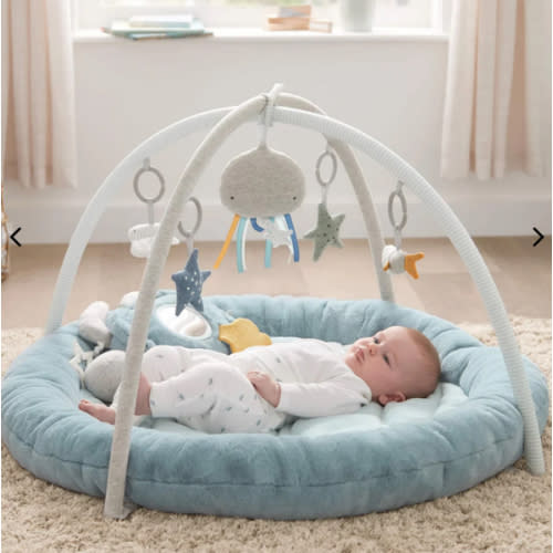 Mamas & Papas Welcome To The World Under The Sea Playmat - Blue - Playmat & Gym with International Shipping – Mamas & Papas LB