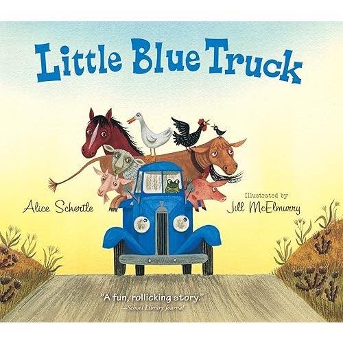 Little Blue Truck Board Book Board book – July 14, 2020