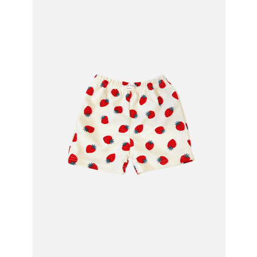 STRAWBERRY WAFFLE SHORTS