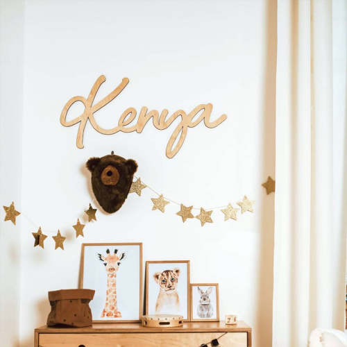 Custom Wooden Nursery Sign - 42'' / Free Standard Shipping (9-29 days)