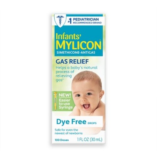 Mylicon Infant Gas Relief Colic Dye Free Drops - 1 fl oz
