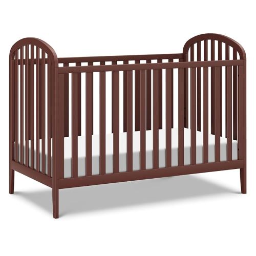 DaVinci Beau 3-in-1 Baby Crib Convertible to Toddler Bed, Daybed - Durable & Easy to Assemble - GREENGUARD Gold Certified - 4 Adjustable Mattress Heights, Conversion Kit Sold Separately - Crimson