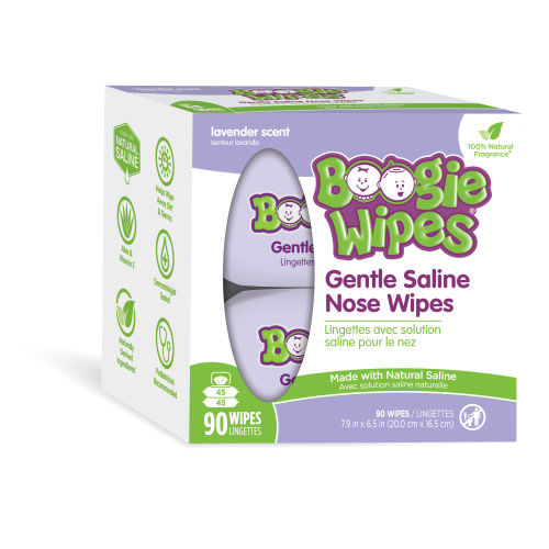 Boogie Wipes Lavender 90 Ct
