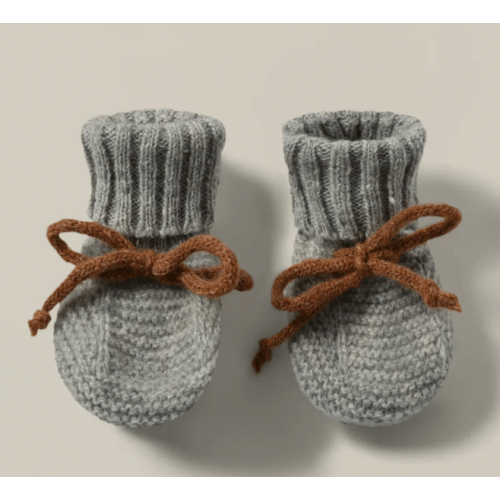 Feather Wool Booties | Organic Zoo