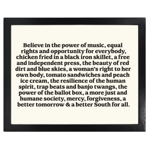 "Be" Better South Print - Bitter Southerner General Store
