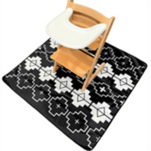 Black & White Splat Mat