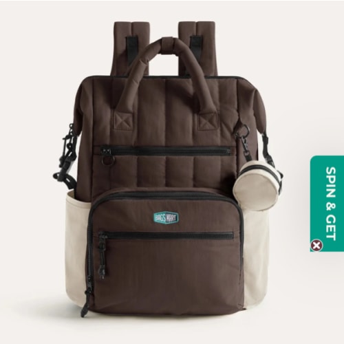 BagSmart Diaper Bag - Color: Umber