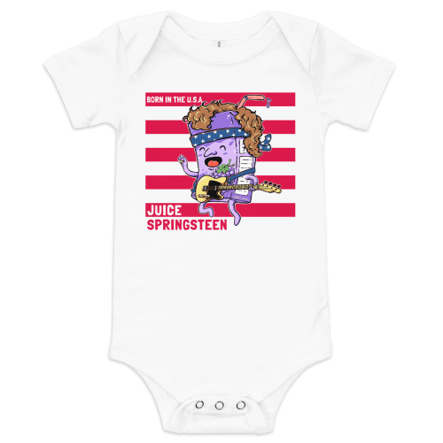 JUICE SPRINGSTEEN Baby Bodysuit