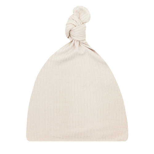 Cove Ribbed Top Knot Hat