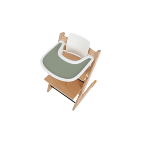 Gembebe Silicone Tray placemat Compatible with Stokke Tripp Trapp High Chair Tray (Sage Green)