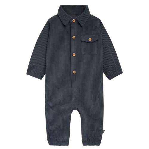Baby Boys Navy Corduroy Romper – Gerber Childrenswear
