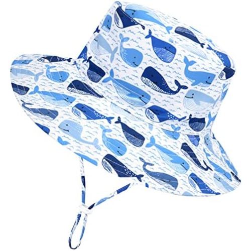 Sarfel Baby Sun Hat Summer Baby Boy Hats UPF 50+ Sun Protection Toddler Hat Bucket for Baby Girl Adjustable Kid Cap