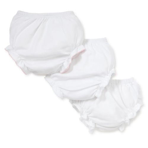 White Kissy Basics Diaper Cover Set