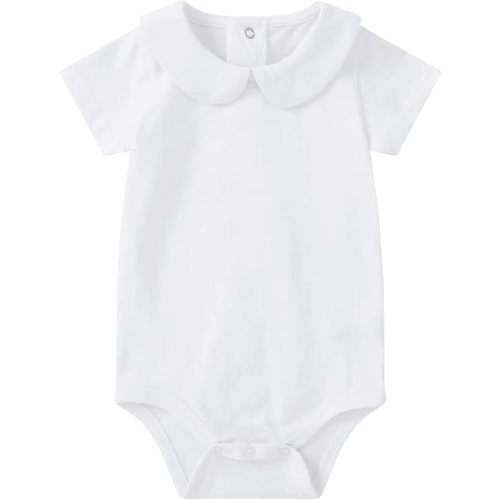 pureborn Baby Girls Boys Bodysuit Super Soft Cotton Romper 0-24 Months